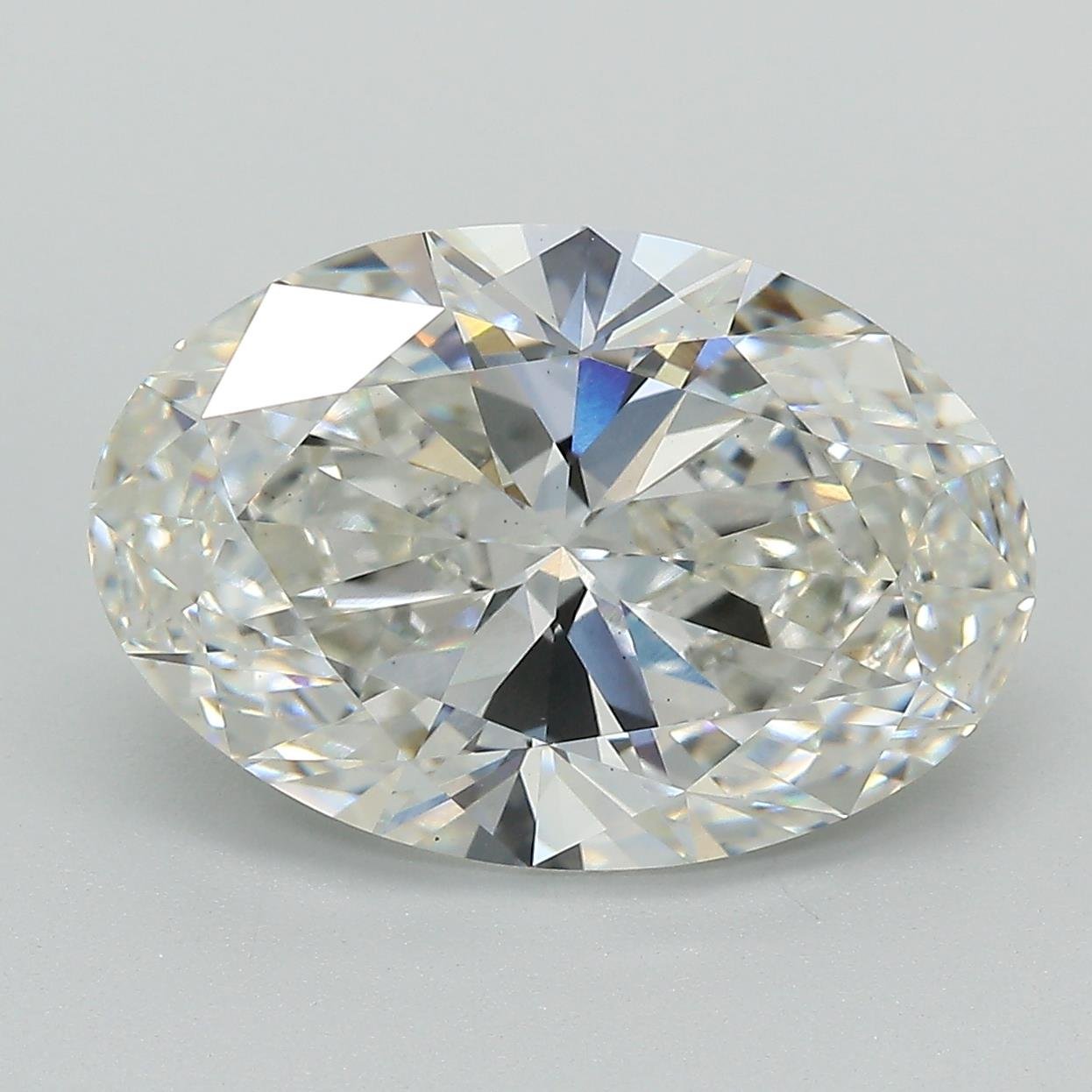 5.61ct G VS1 Rare Carat Ideal Cut Oval Lab Grown Diamond