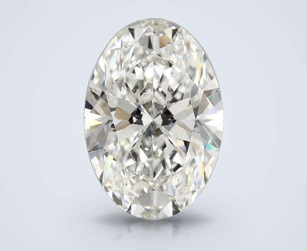 6.10 Carat Oval Lab Diamond