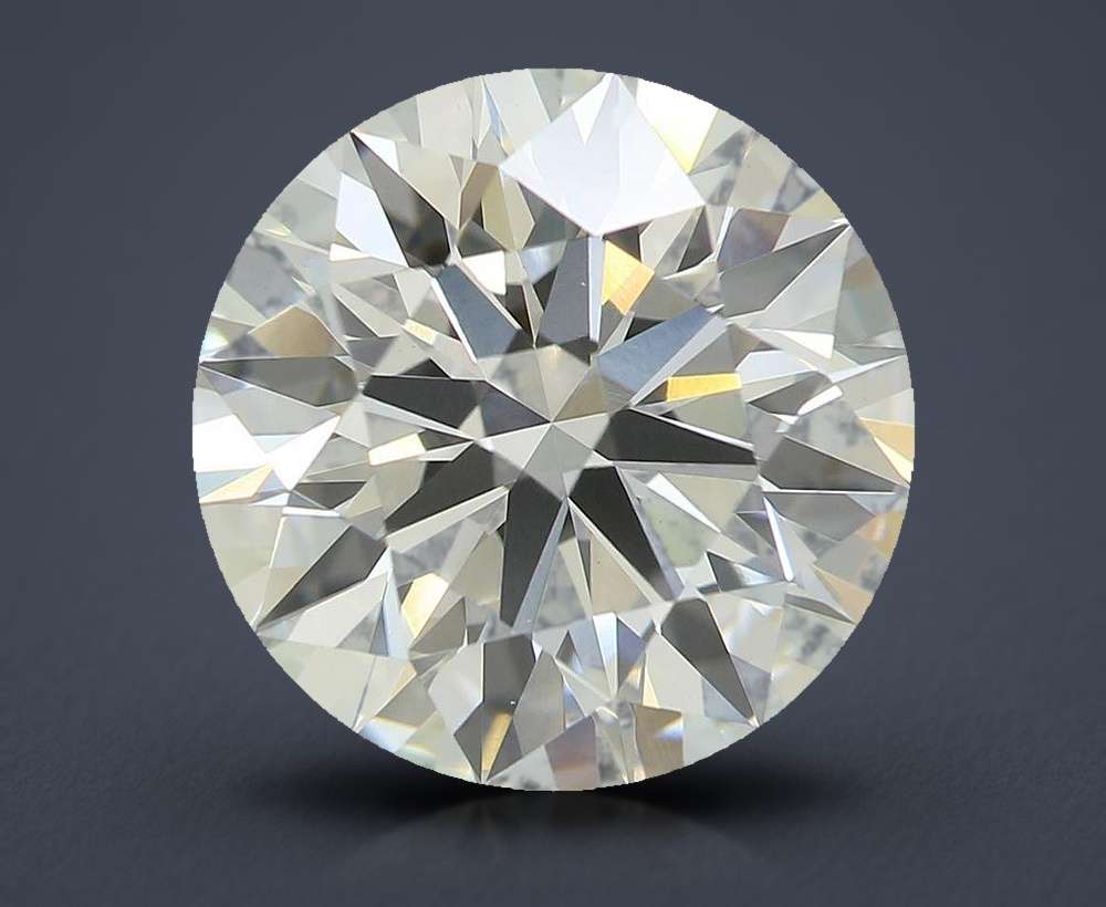 3.92 Carat Round Lab Diamond