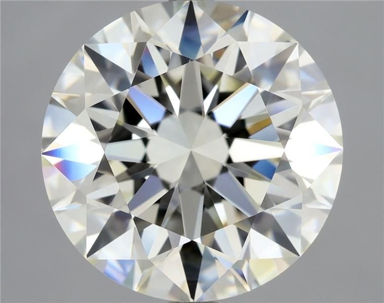 4.01ct K VVS1 Rare Carat Ideal Cut Round Diamond