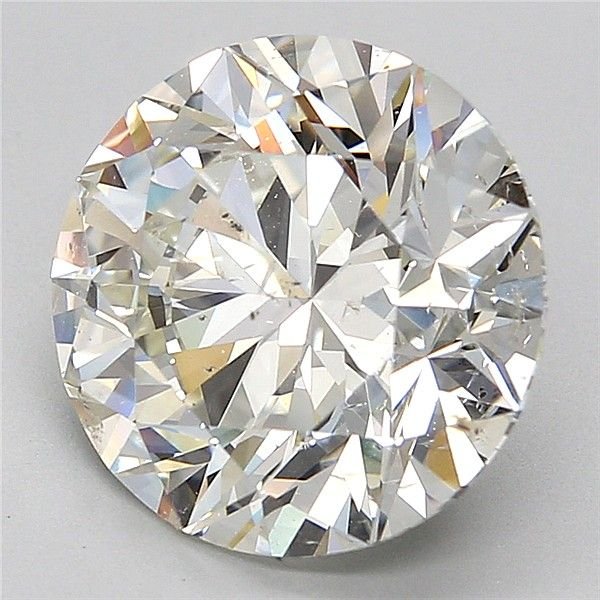 5.01ct J SI2 Excellent Cut Round Diamond