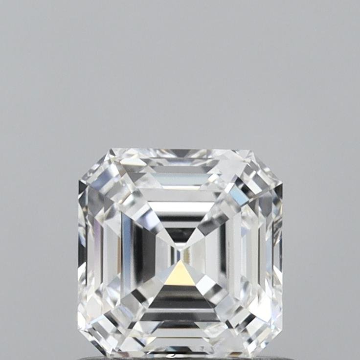 0.78ct D VS1 Rare Carat Ideal Cut Asscher Lab Grown Diamond