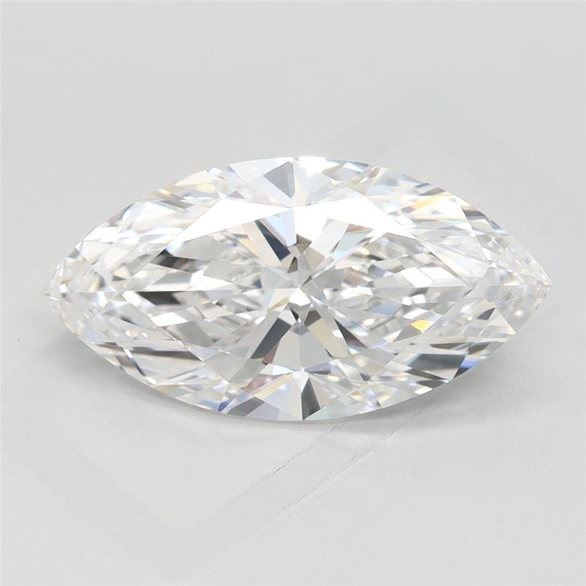 1.61ct D VVS1 Rare Carat Ideal Cut Marquise Lab Grown Diamond