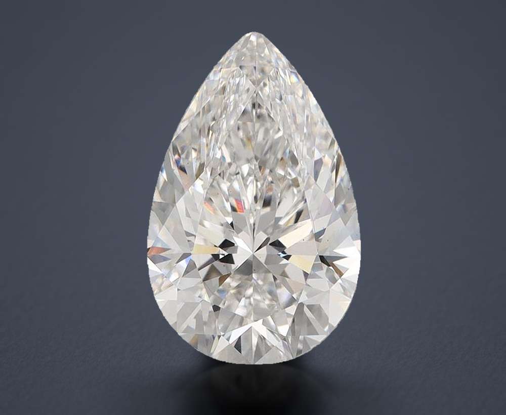 4.10 Carat Pear Lab Diamond