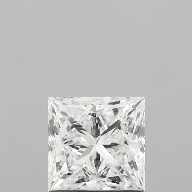 1.02ct D VVS2 Rare Carat Ideal Cut Princess Lab Grown Diamond