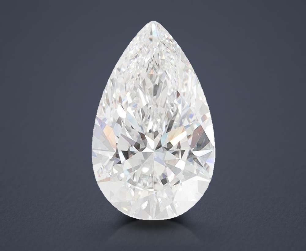 1.50 Carat Pear Lab Diamond