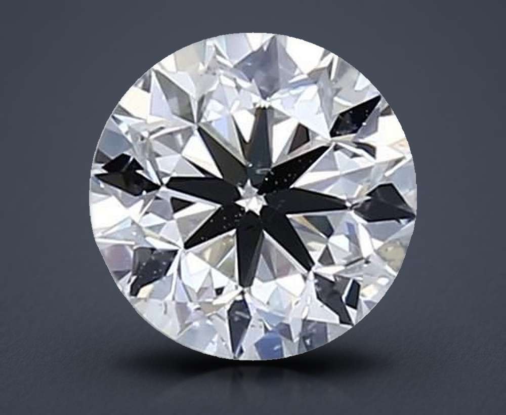 0.90 Carat Round Natural Diamond