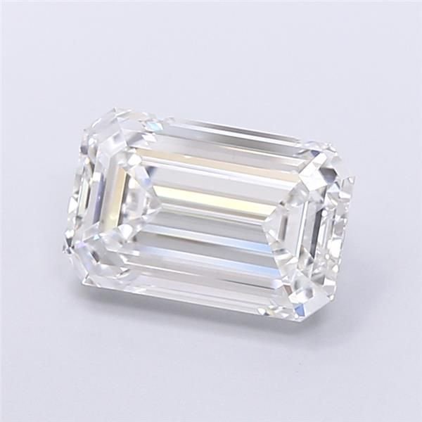 3.11ct E VS1 Rare Carat Ideal Cut Emerald Lab Grown Diamond