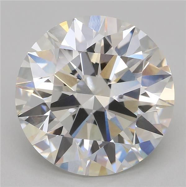 5.09ct F VVS2 Rare Carat Ideal Cut Round Lab Grown Diamond