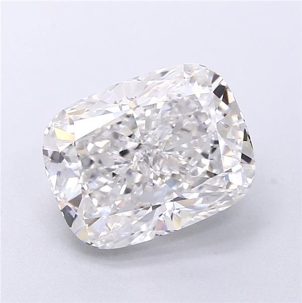 4.28ct E VVS2 Very Good Cut Cushion Lab Grown Diamond