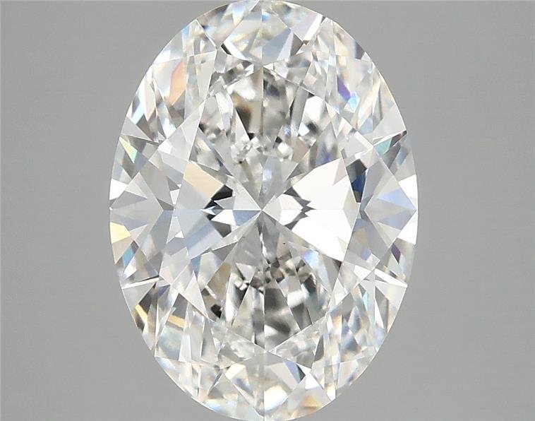 3.46 Carat Oval Lab Diamond
