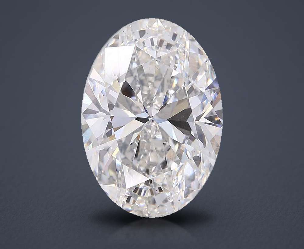 12.07 Carat Oval Lab Diamond