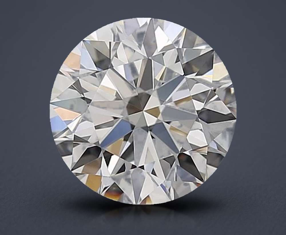 1.61 Carat Round Natural Diamond