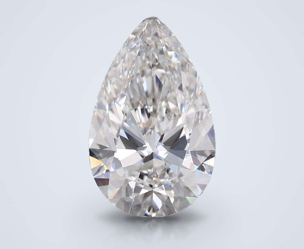 1.50 Carat Pear Lab Diamond