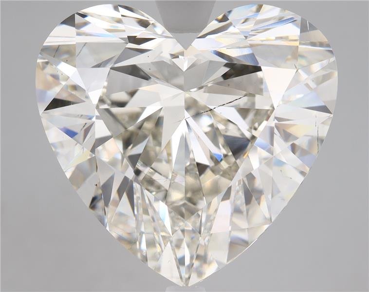 12.51ct I SI1 Rare Carat Ideal Cut Heart Lab Grown Diamond