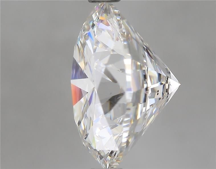 4.01ct F SI1 Excellent Cut Round Lab Grown Diamond