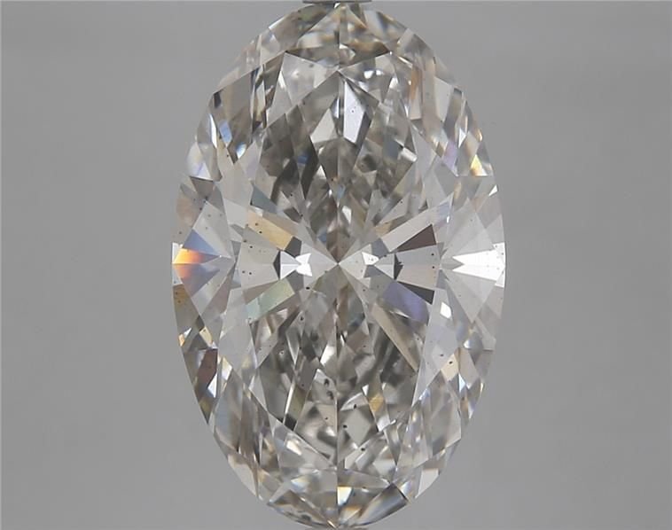 5.62ct J SI1 Rare Carat Ideal Cut Oval Lab Grown Diamond