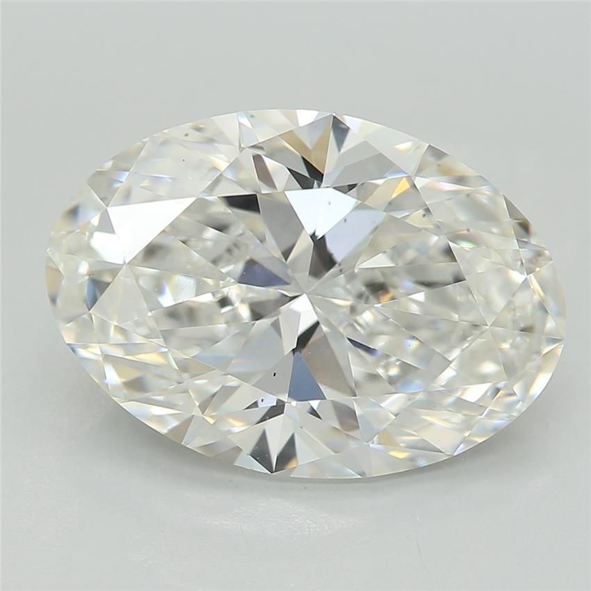 3.28ct E VS2 Rare Carat Ideal Cut Oval Lab Grown Diamond