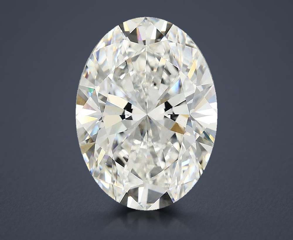 4.90 Carat Oval Lab Diamond