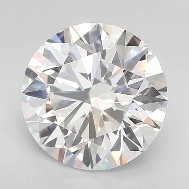 3.75ct E VVS2 Rare Carat Ideal Cut Round Lab Grown Diamond