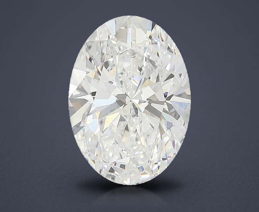 4.77 Carat Oval Lab Diamond