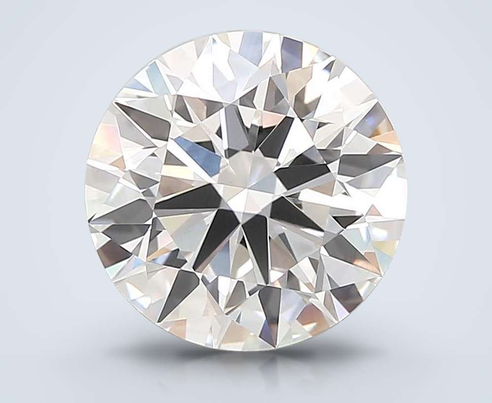 4.26 Carat Round Lab Diamond