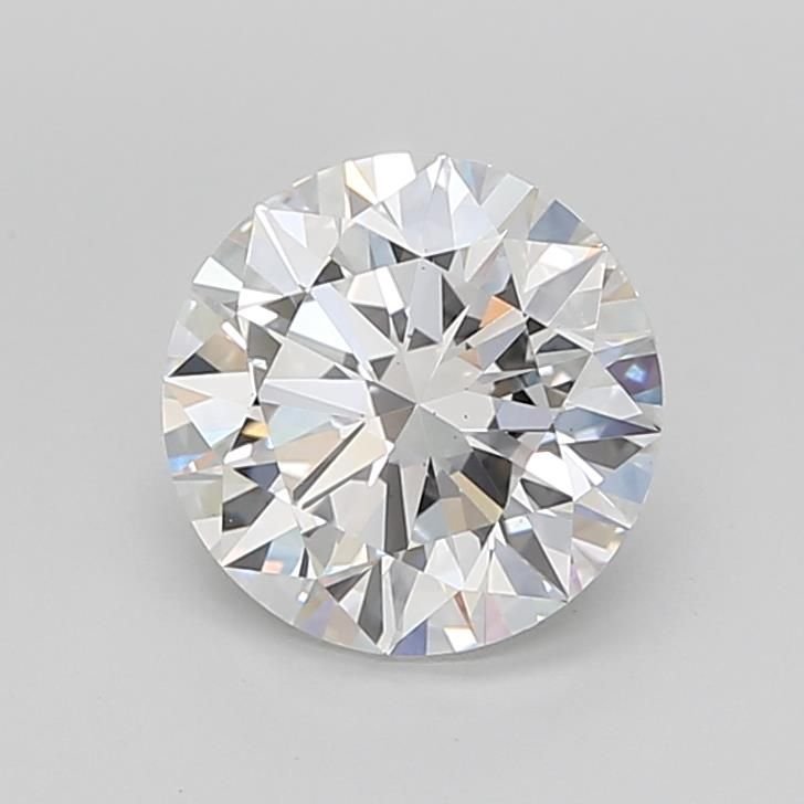 3.07ct D VS2 Rare Carat Ideal Cut Round Lab Grown Diamond