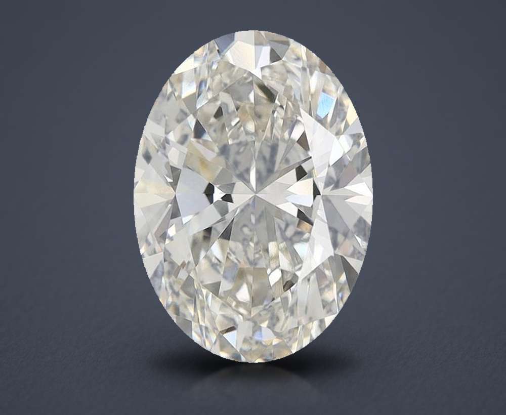 4.22 Carat Oval Lab Diamond