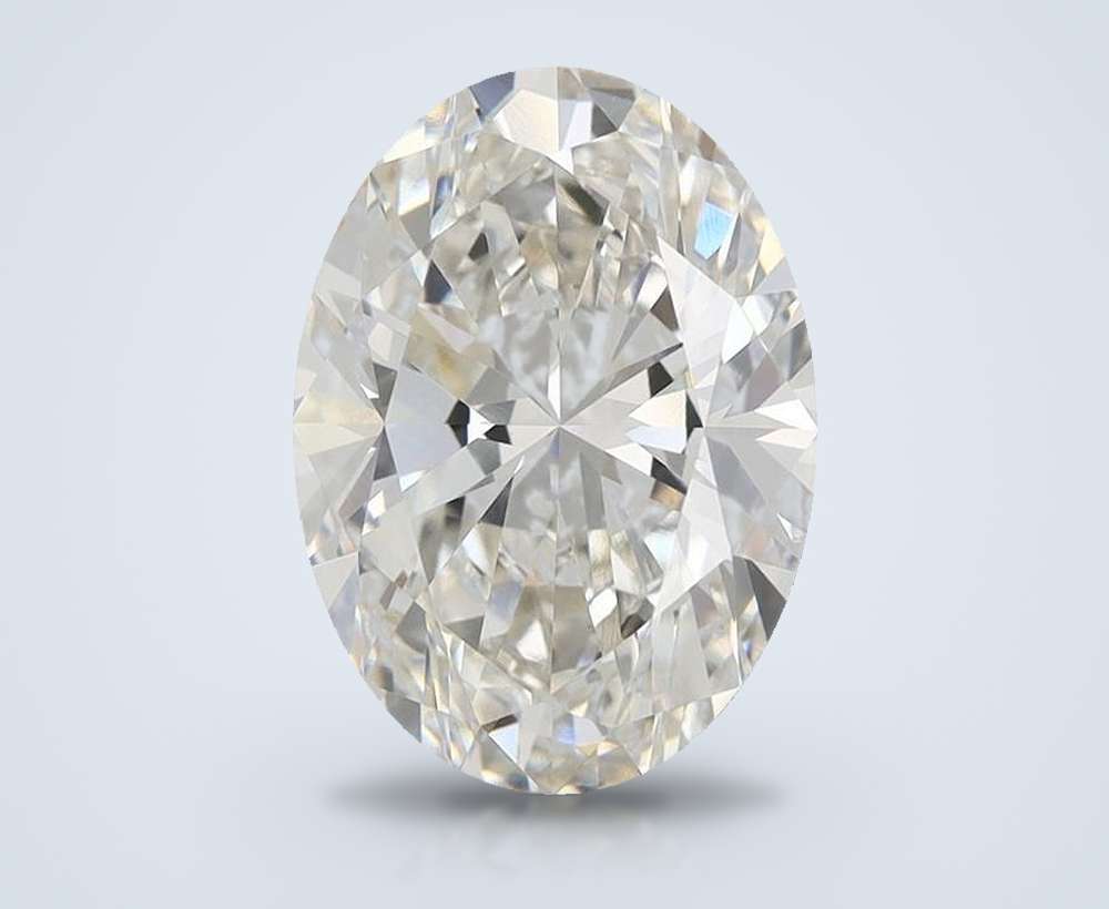 4.22 Carat Oval Lab Diamond