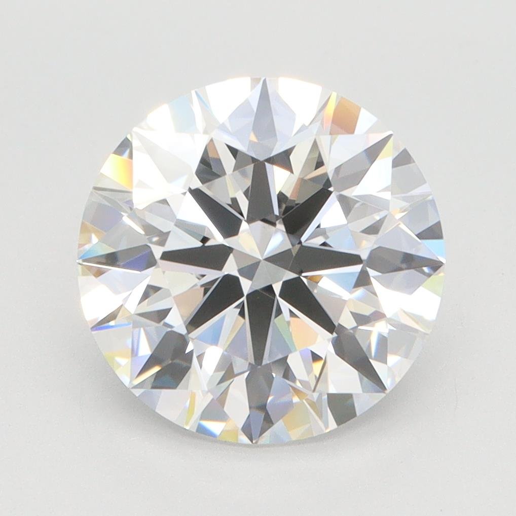 3.51ct D VVS2 Rare Carat Ideal Cut Round Lab Grown Diamond