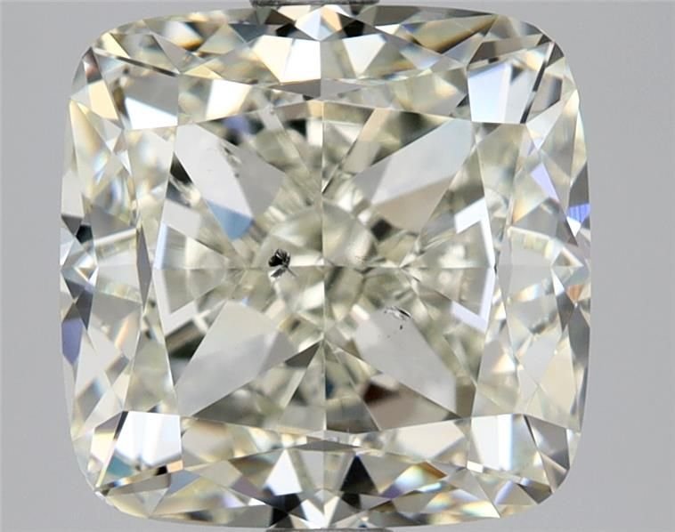 3.02ct K SI2 Very Good Cut Cushion Diamond