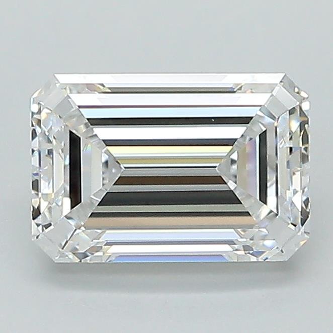 1.45ct D VS2 Rare Carat Ideal Cut Emerald Lab Grown Diamond