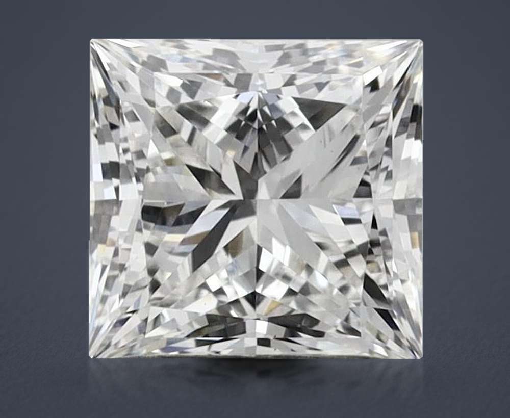 1.37 Carat Princess Lab Diamond