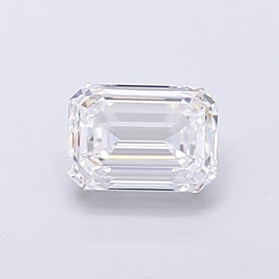 0.71ct D VVS2 Excellent Cut Emerald Lab Grown Diamond