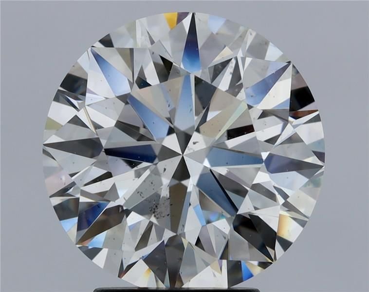 4.00ct I SI1 Rare Carat Ideal Cut Round Diamond