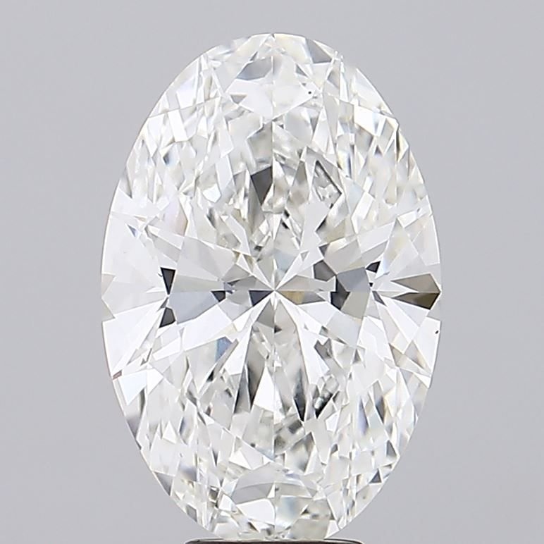 7.57 Carat Oval Lab Diamond