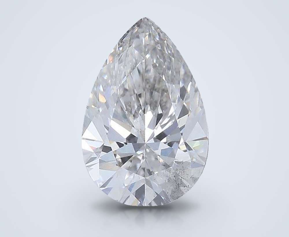 0.91 Carat Pear Lab Diamond
