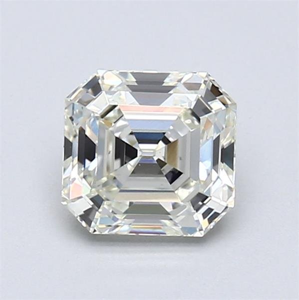 1.01ct J VS1 Rare Carat Ideal Cut Asscher Diamond