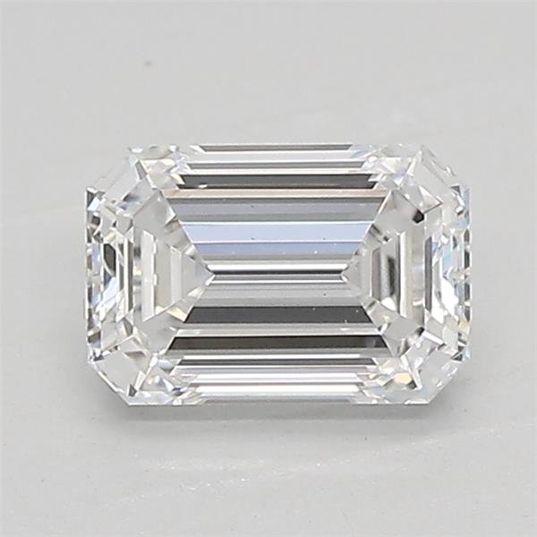 0.89ct D VS1 Excellent Cut Emerald Lab Grown Diamond