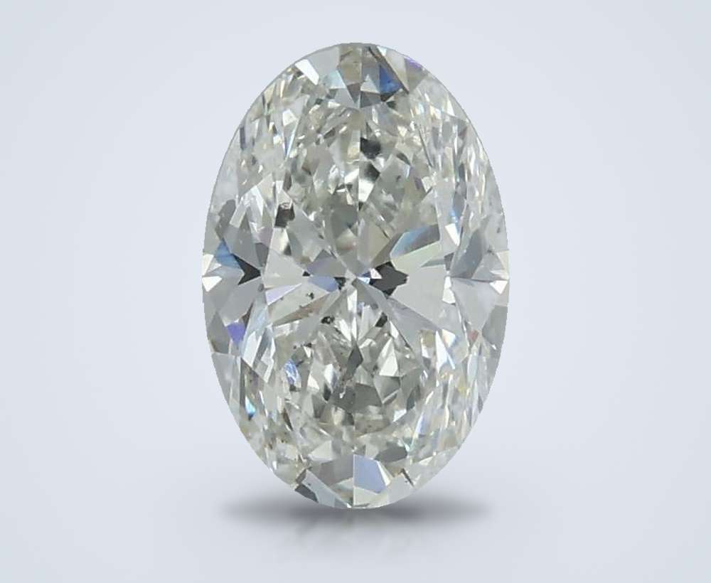 0.90 Carat Oval Natural Diamond