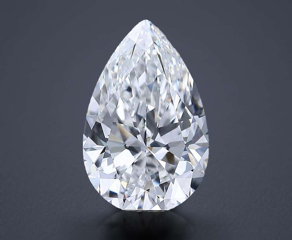 2.09 Carat Pear Lab Diamond
