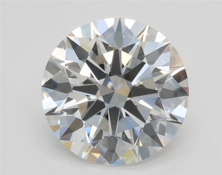 2.42ct F VS1 Rare Carat Ideal Cut Round Lab Grown Diamond