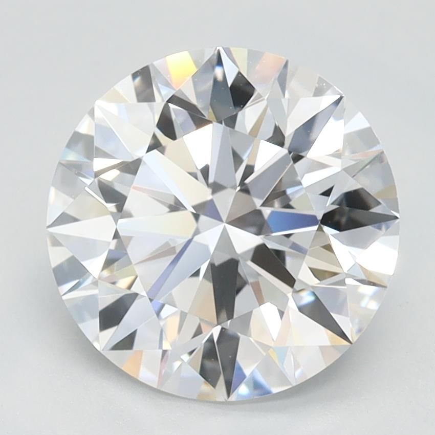 2.09ct D VVS1 Rare Carat Ideal Cut Round Lab Grown Diamond