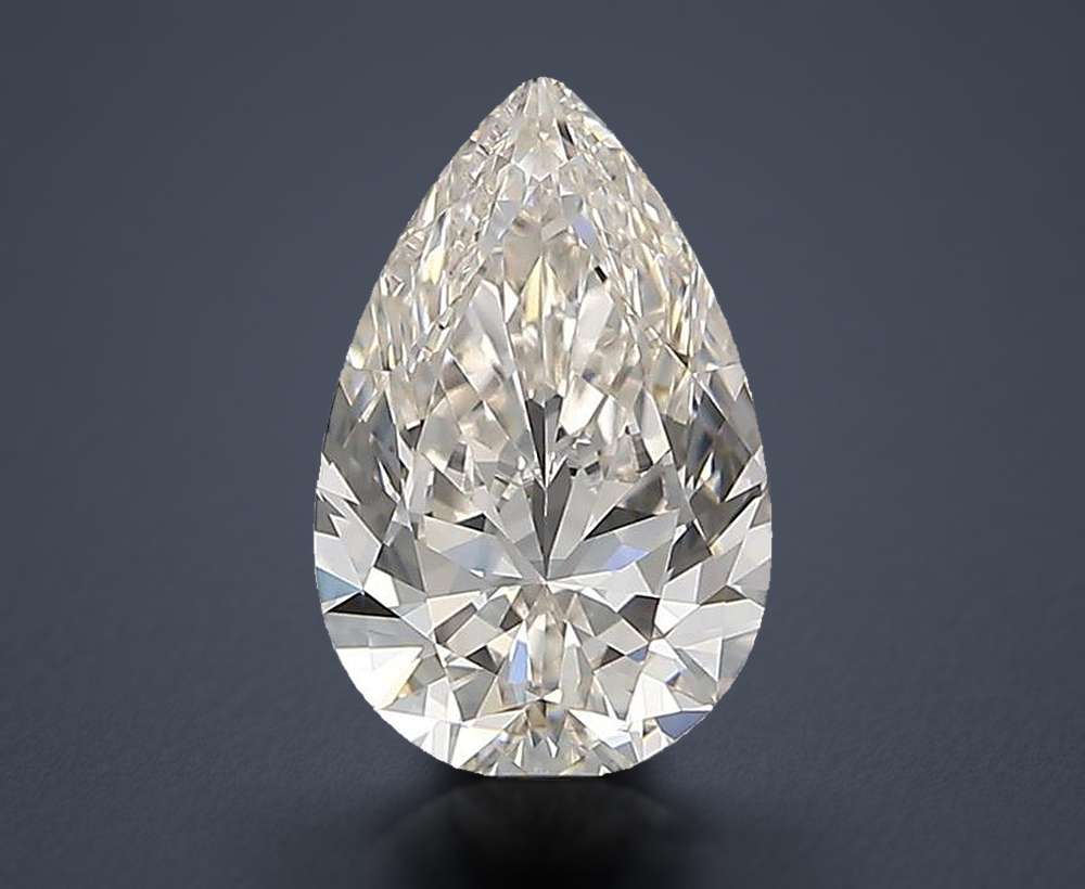 1.23 Carat Pear Natural Diamond