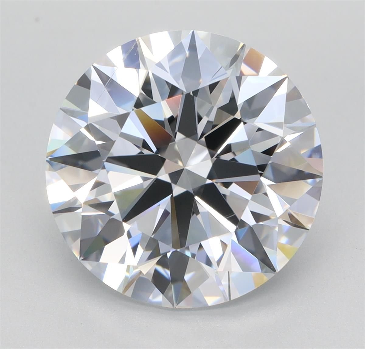 5.13ct D SI1 Rare Carat Ideal Cut Round Lab Grown Diamond