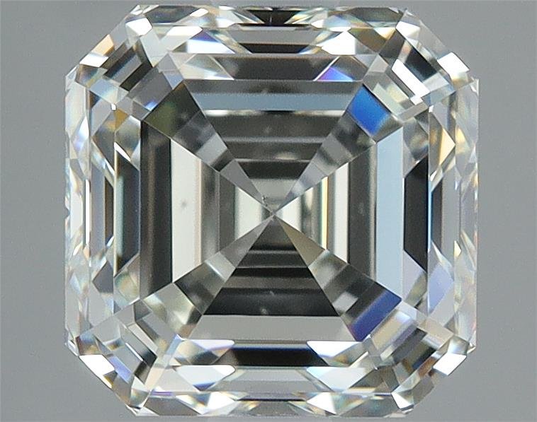 2.01ct K VS1 Rare Carat Ideal Cut Asscher Diamond