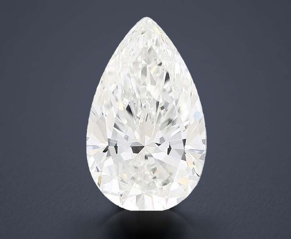 10.02 Carat Pear Lab Diamond