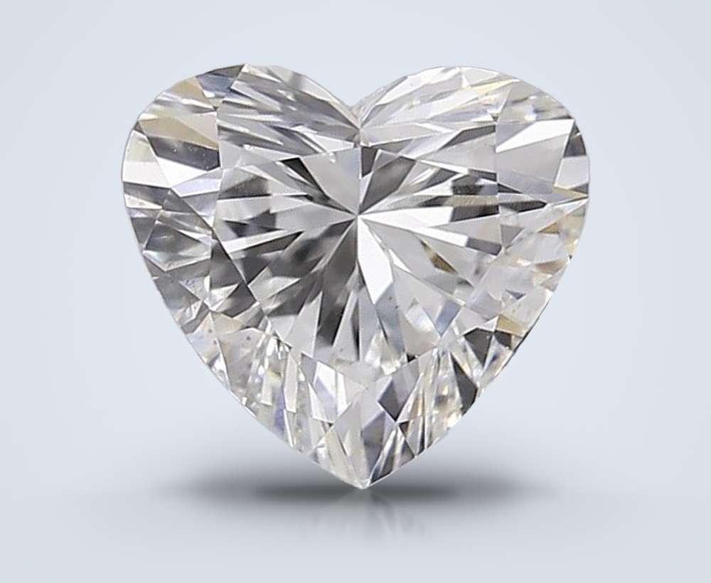 0.59 Carat Heart Lab Diamond