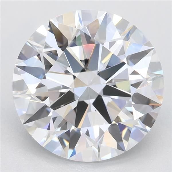 2.99ct D VVS1 Rare Carat Ideal Cut Round Lab Grown Diamond