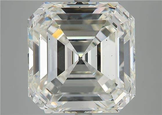 11.45ct J VS2 Rare Carat Ideal Cut Asscher Diamond